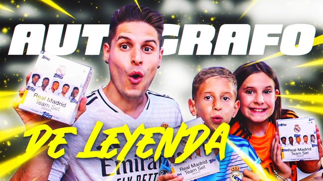 ME TOCA UN AUTOGRAFO DE UNA DE LAS MEJORES LEYENDAS!! | TEAM SET REAL MADRID