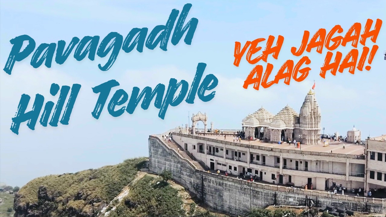 Pavagadh Temple Gujarat | Ropeway Ride, Darshan & Scenic Views | Delhi Gujarat Road trip | EP-3