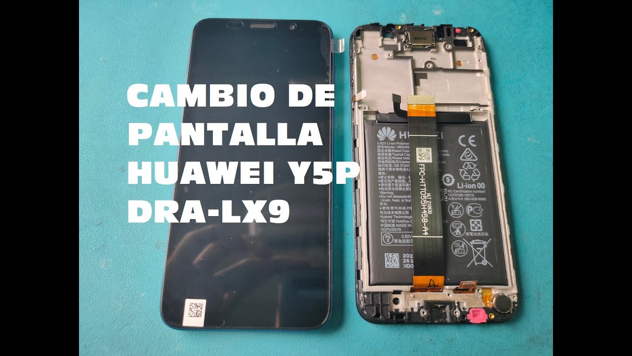 Cambio de pantalla Huawei Y5P DRA-LX9