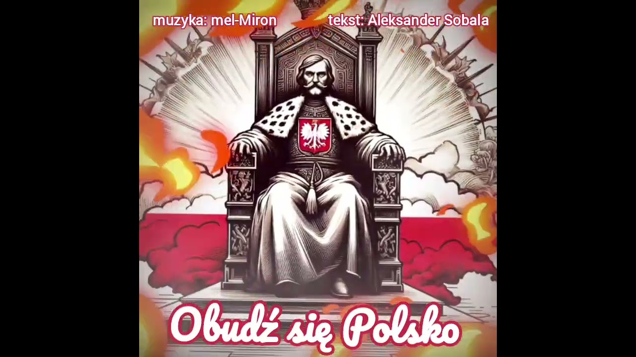 :Obudź się Polsko:wiersz-Aleksander Sobala, mel-Miron.