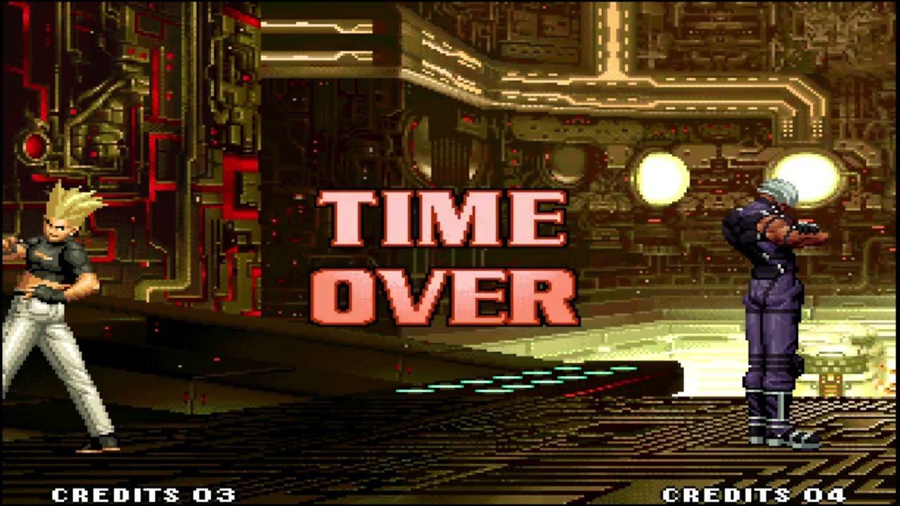 KOF 99 最高難度 LV8 單人模式 一次過關 (鍵盤操作)     一直西齁爹里就飽了