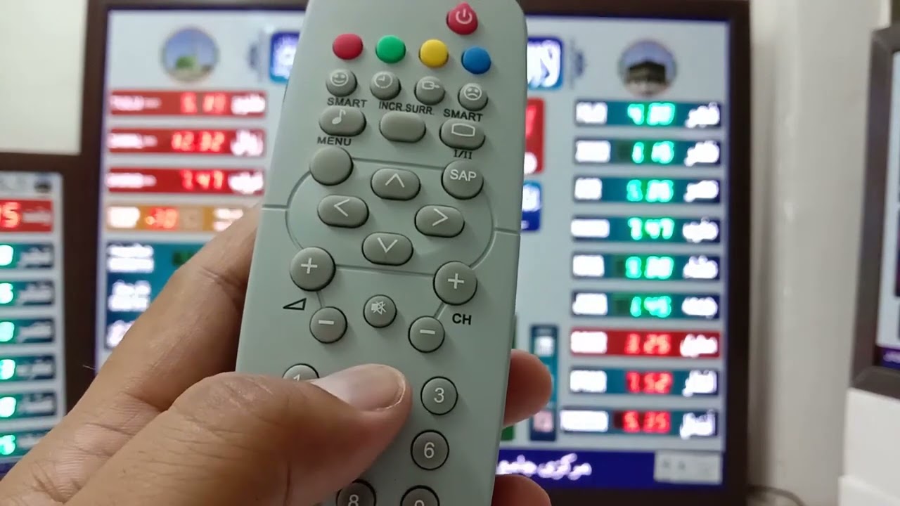 how to masjid clock manual and automatic satting...