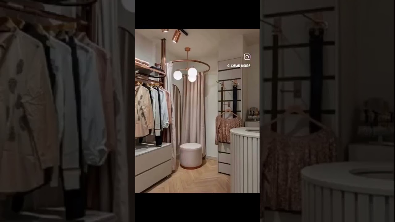 Clothing Boutique interior design ideas || Boutique Decor || #interiordecor #youtubeshorts