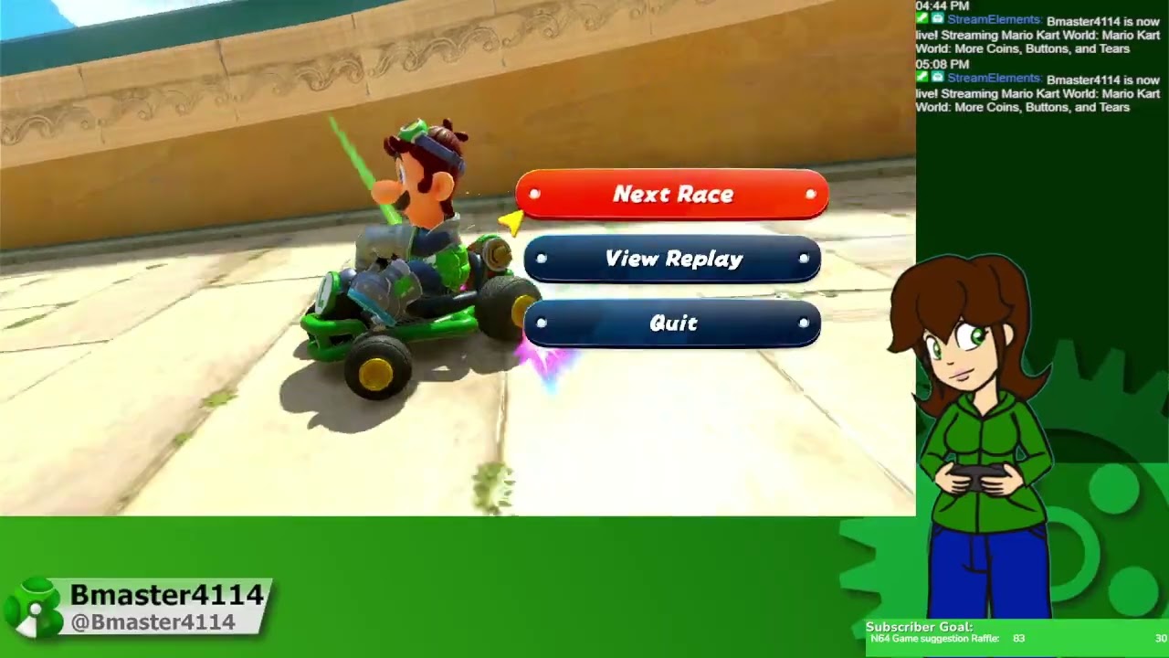 Let's Play Mario Kart World More Coins, Buttons, and Tears