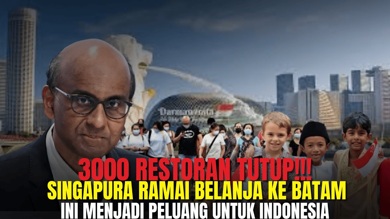 3.000 Restoran Tutup, Pola Belanja Warga Singapura Berubah!!