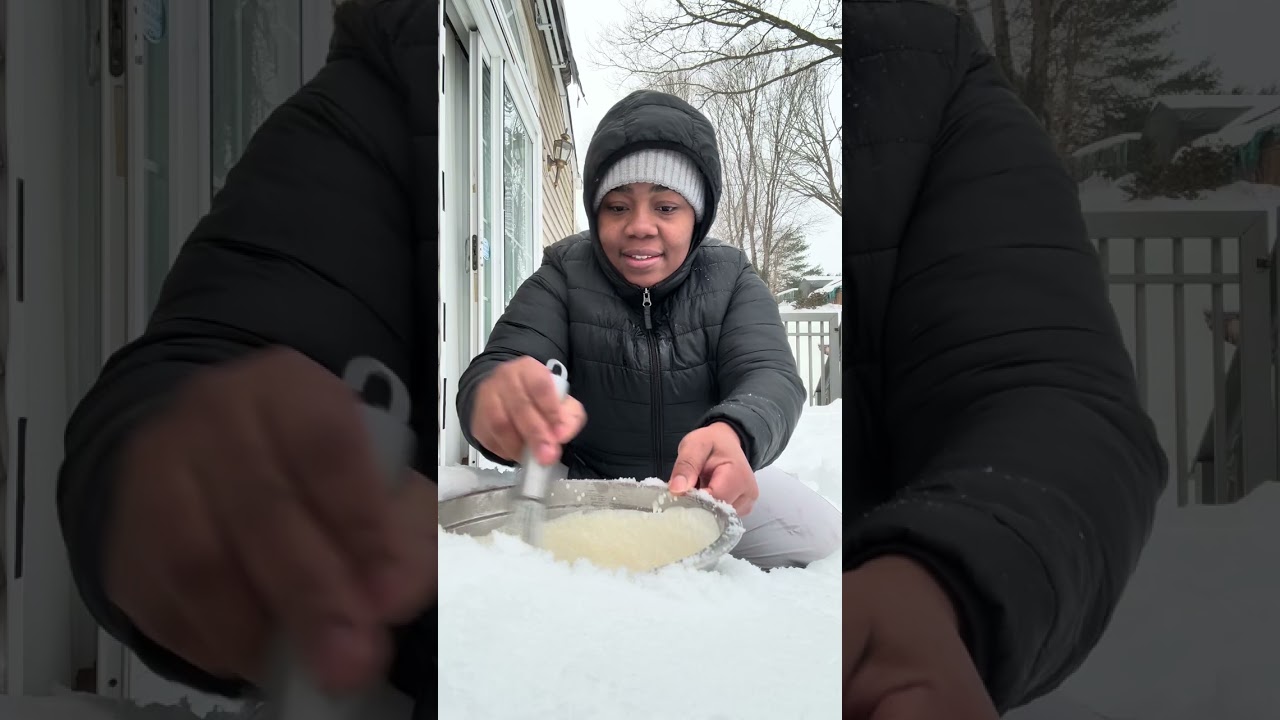 Я попробовала вирусное мороженое 