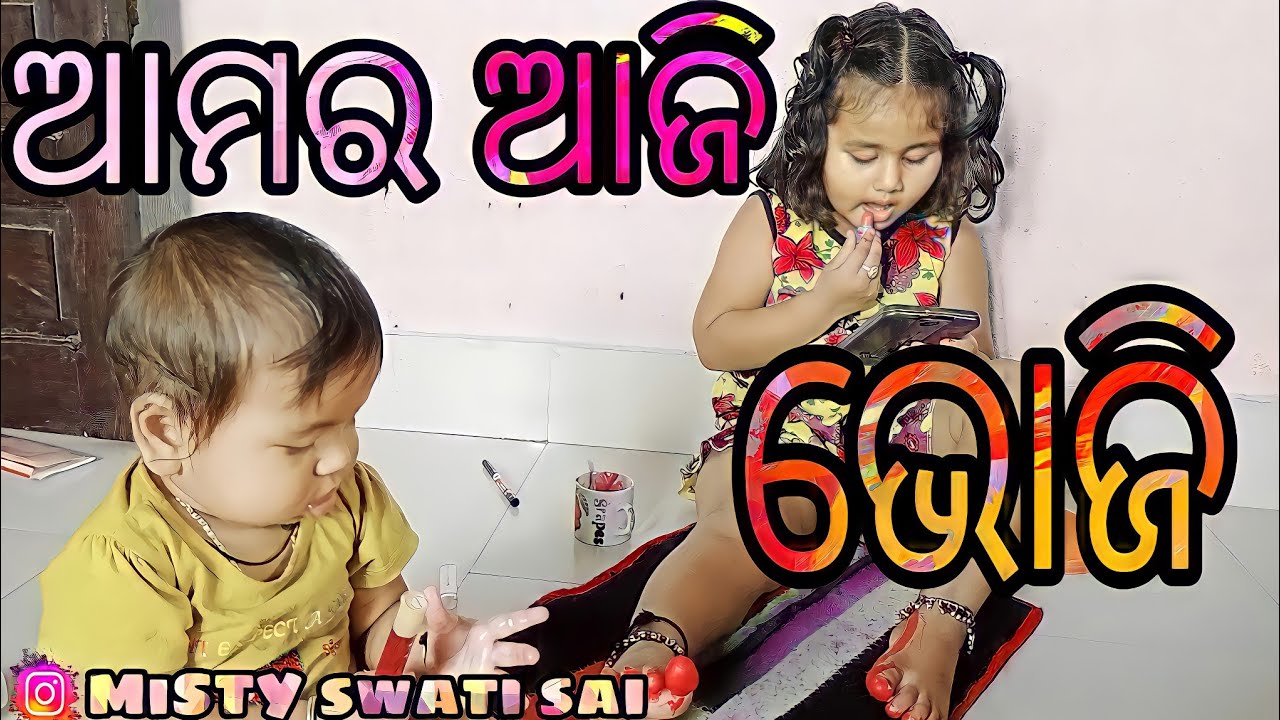ଆଜି ଆମର ଭୋଜି😀misty ର ବାହାଘର//misty swati sai vlog video//#misty#swati#sai 🙏❤️🙏