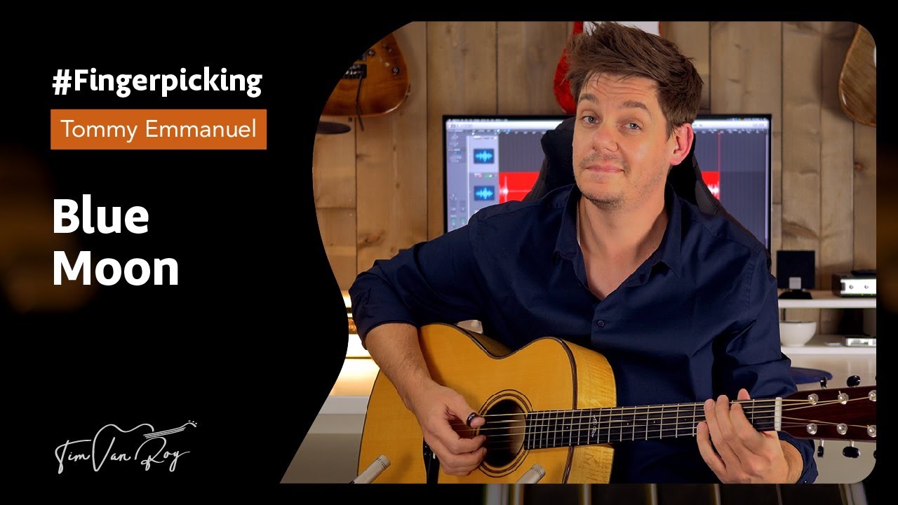 Blue Moon - Tommy Emmanuel (cover by Tim Van Roy)