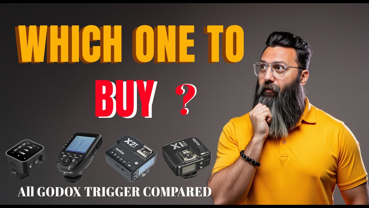 ALL GODOX TRIGGERS COMPARED- Godox  X1T vs X2T vs Xpro vs XProII vs X3 - MOST DETAILED REVIEW