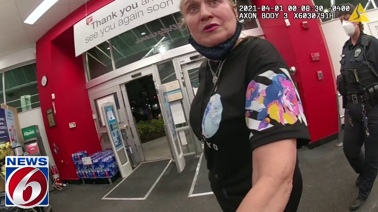 Police body cam footage shows woman on racist rant at Florida Walgreens
