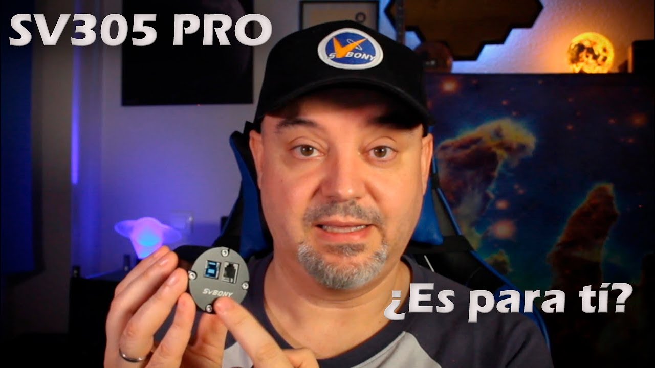 Review de la Svbony SV305 PRO. Cámara planetaria.