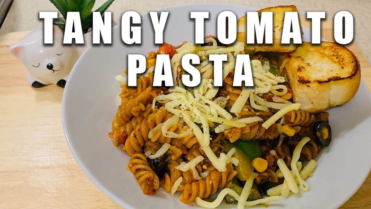 Saucy Tomato Pasta Delight: Taste the Tanginess | TANGY TOMATO PASTA
