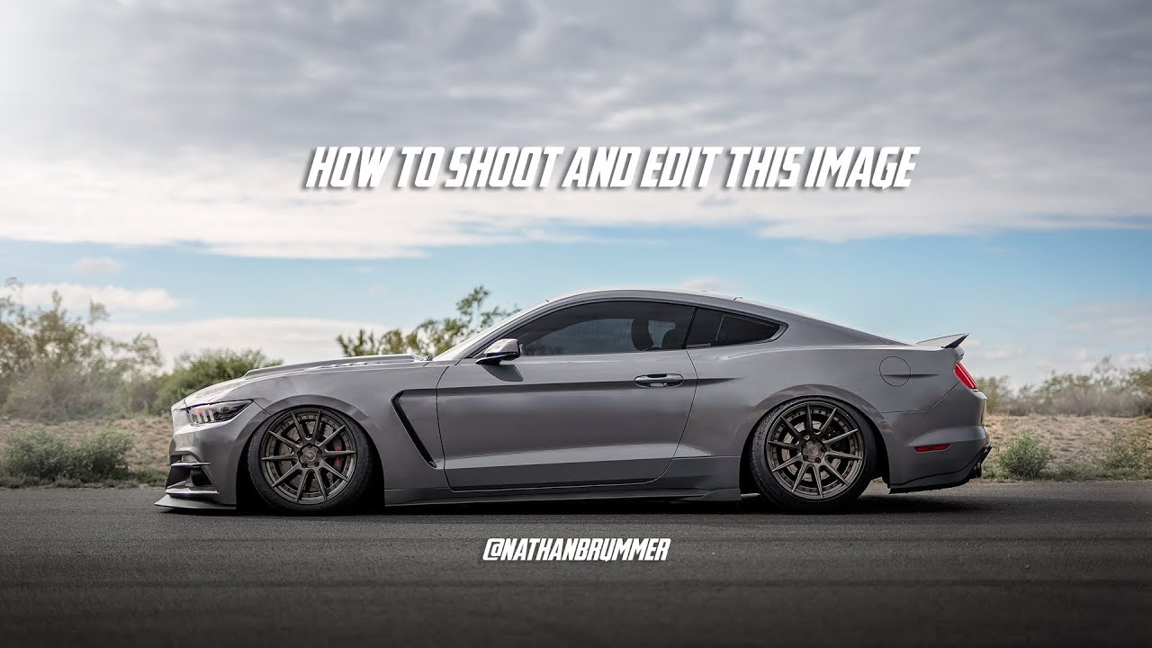 How to shoot and edit this image