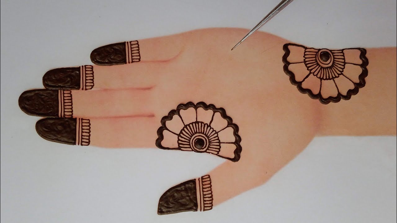 Easy Flower New Front Hand Mehndi Design |Beautiful Arabic Mehndi Design |Mehndi Ka Design