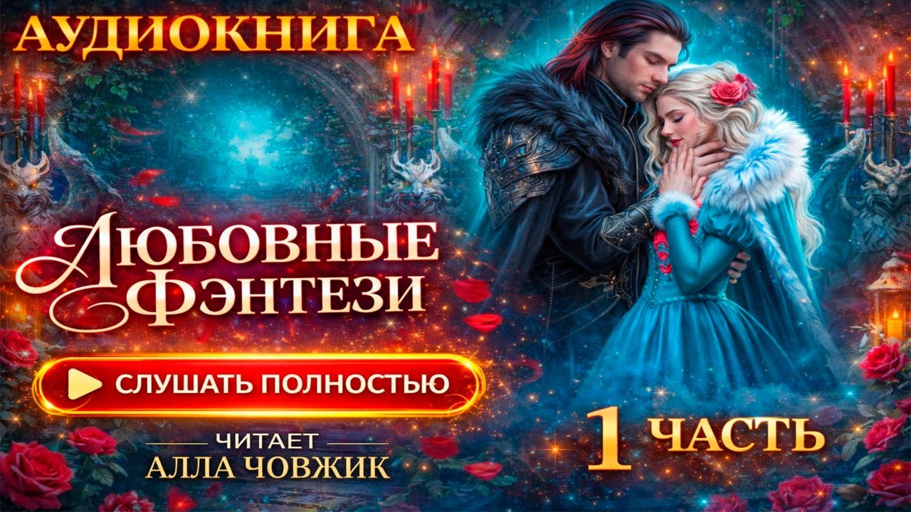 🌸 Аудиокнига Любовное Фэнтези 🌸 1 ЧАСТЬ 🌸 Читает Алла Човжик🌸 Слушать Полностью 🌸