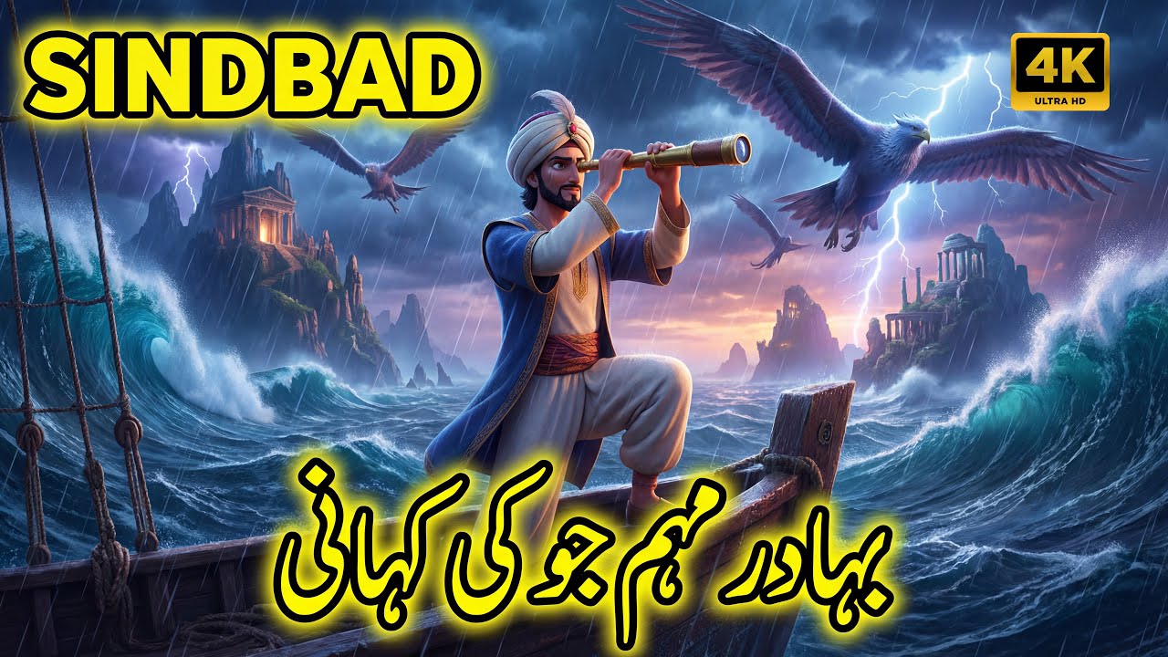 Sindbad Jahazi Ki Puri Kahani | 7 Samundari Adventures in Urdu