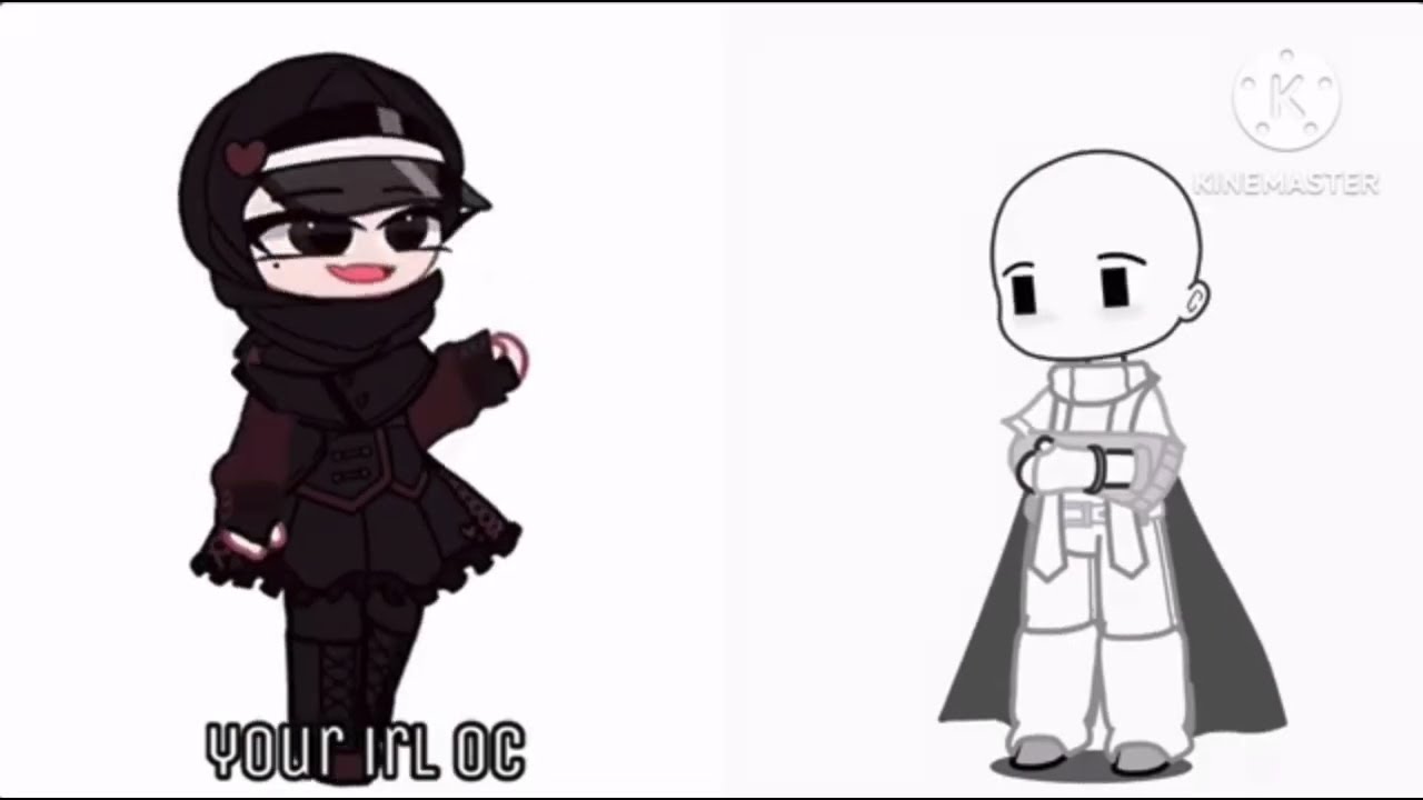 (Bad Nun) Outfit battle with #arichealoutfitbattle3 ll Gacha club ll (FAKE COLLAB) ll #gacha #ocs