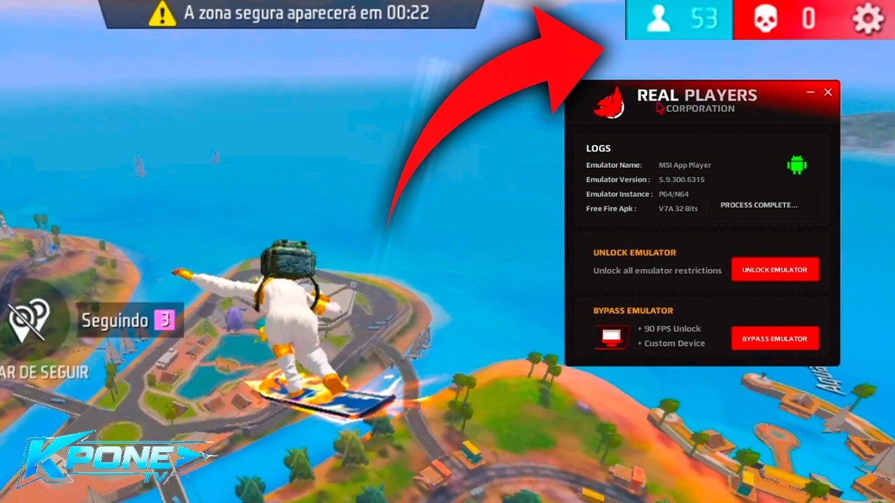 NOVO BYPASS EMULADOR FREE FIRE 2026: 100% SEGURO E ANTI-BAN 🛡️