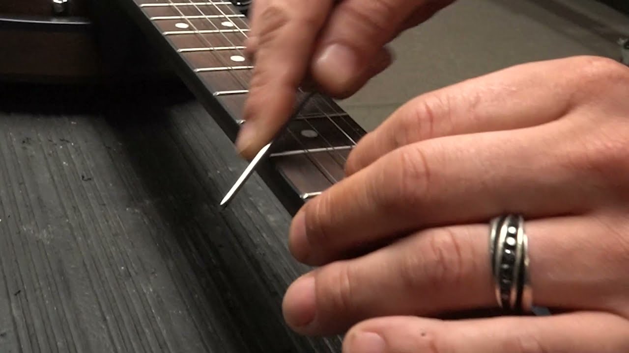 How To Smooth Sharp Fret Ends Using A $7.00 File!