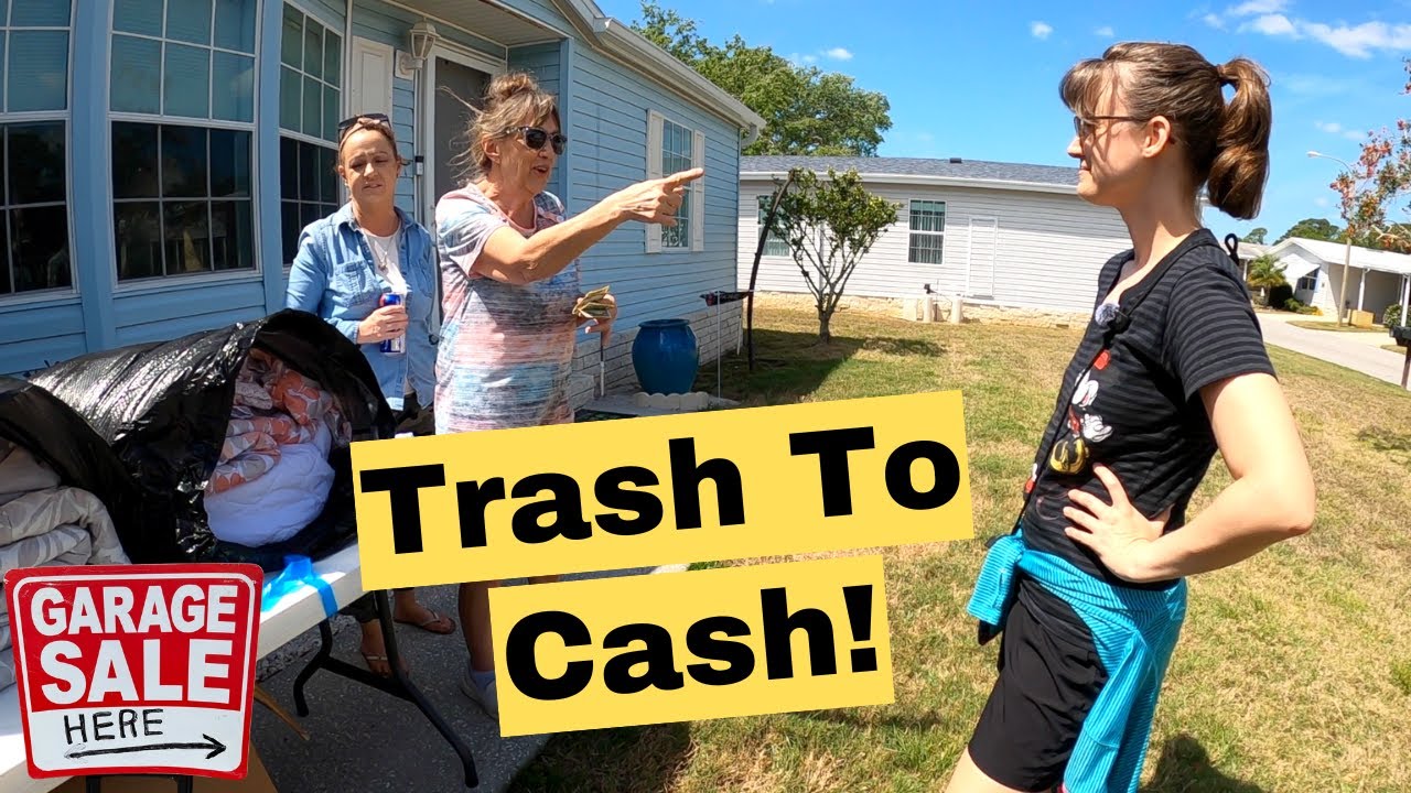 She Tried To THROW IT AWAY At Her Garage Sale!