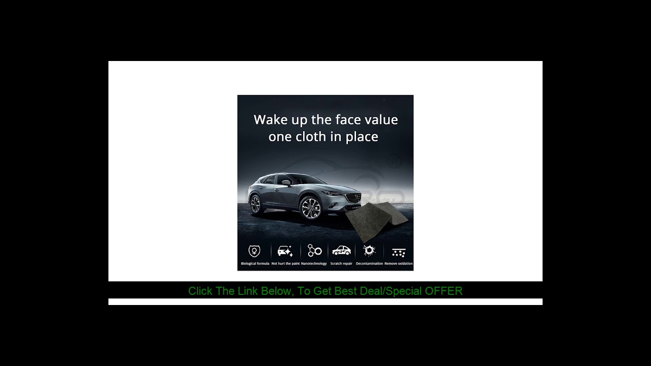 Review Car Scratch Repair Tool Cloth Nano Material Surface Rags For Automobile Light Paint Scratche