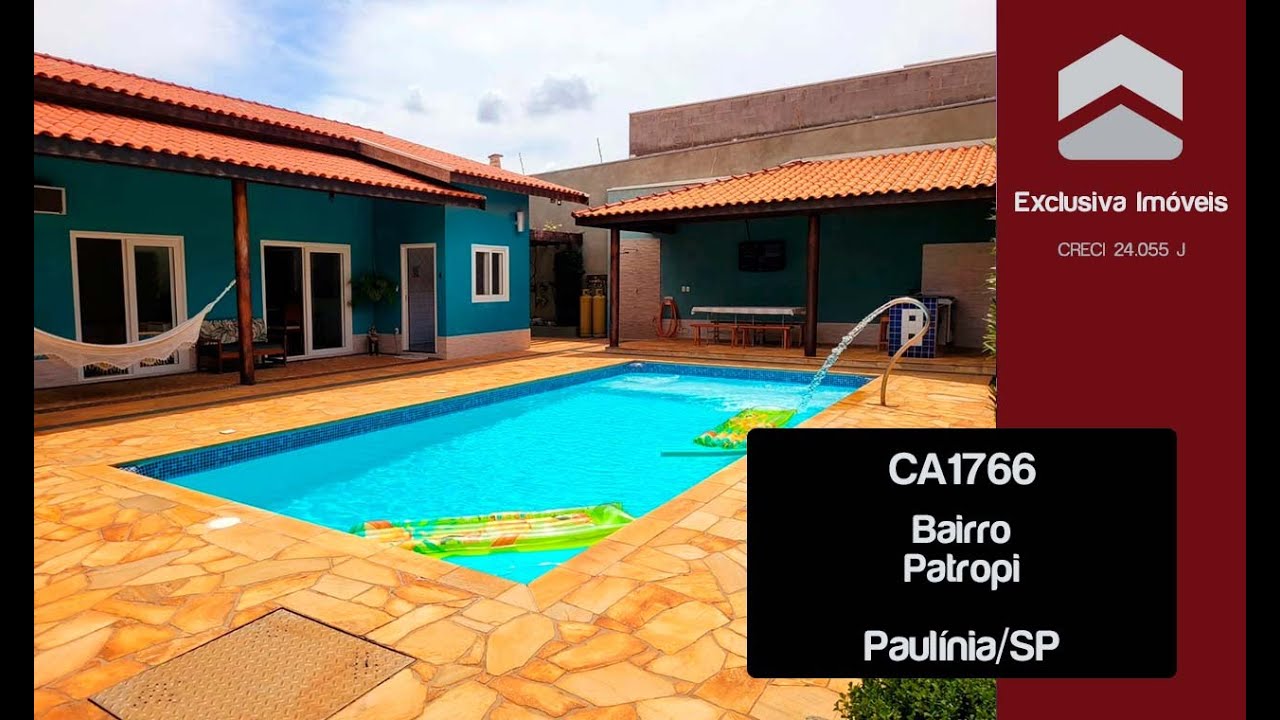 Chácara de 1.000m² - Bairro Patropi (Paulínia/SP)