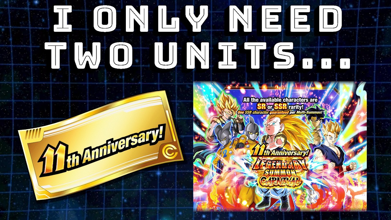 11th Anniversary Tickets: Carnival Limited Summons | Dragon Ball Z Dokkan Battle