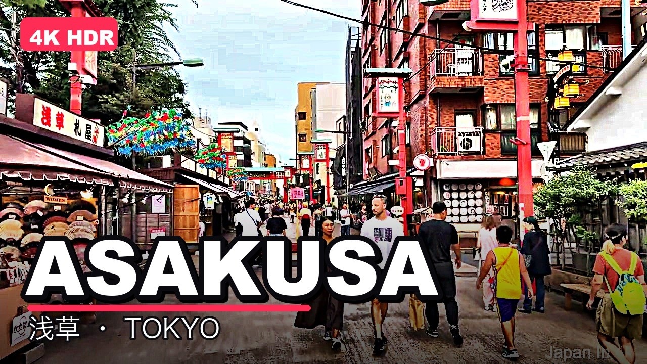 Asakusa Tokyo Japan Walk | Explore Tokyo’s History and Modern Culture ⛩️✨