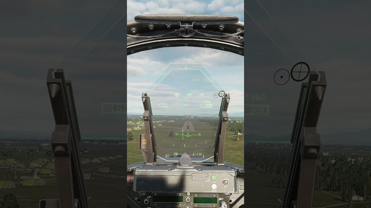 Landing from the Cockpit | POV | DCS: F/A-18 Hornet 