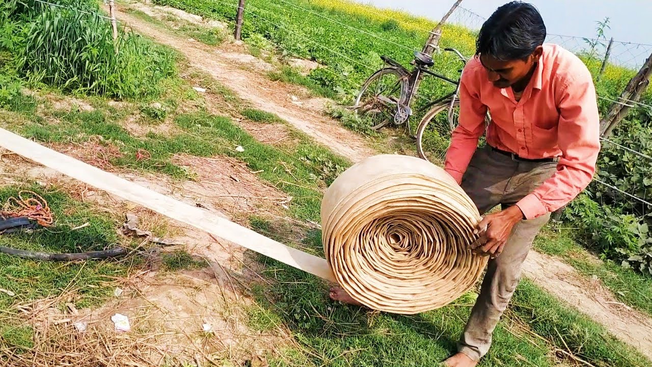 300 फिट लंबा न्यू 5 इंच सिंचाई प्लास्टिक पाइप द्वारा वाटर पंप डीजल इंजन को चलाकर की सिंचाई उत्पाद