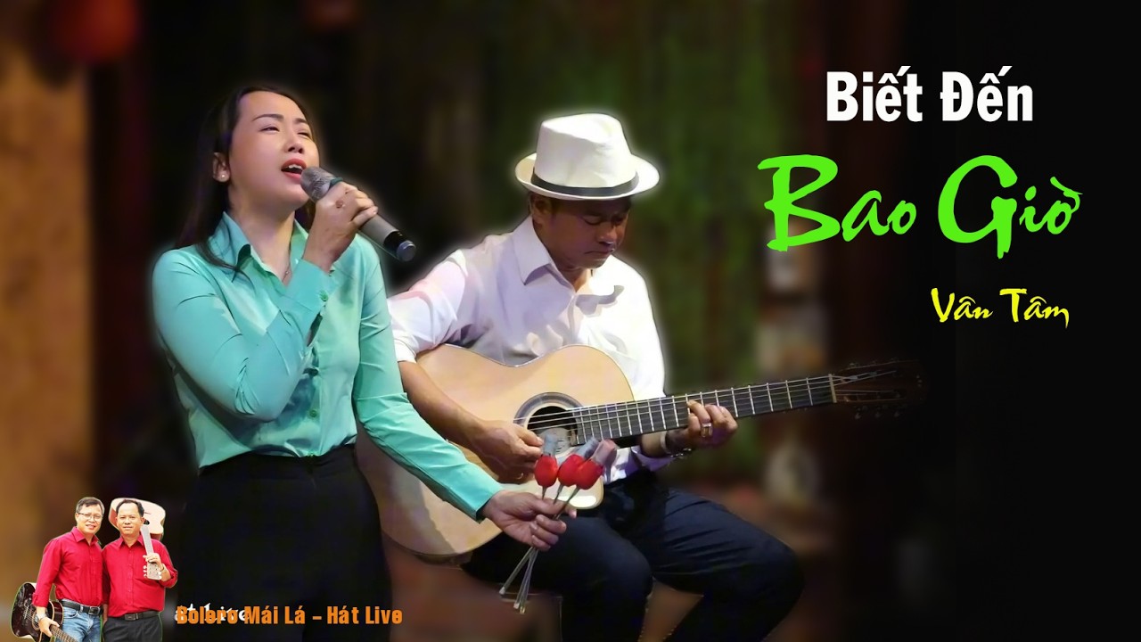 Biết Đến Bao Giờ | Vân Tâm trở lại Bolero Mái Lá hát live giao lưu