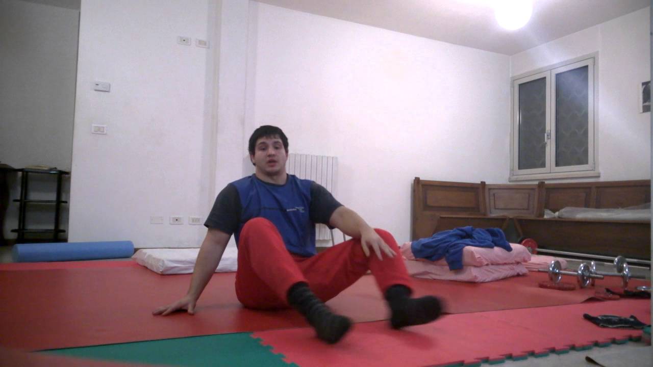 pancake stretching routine