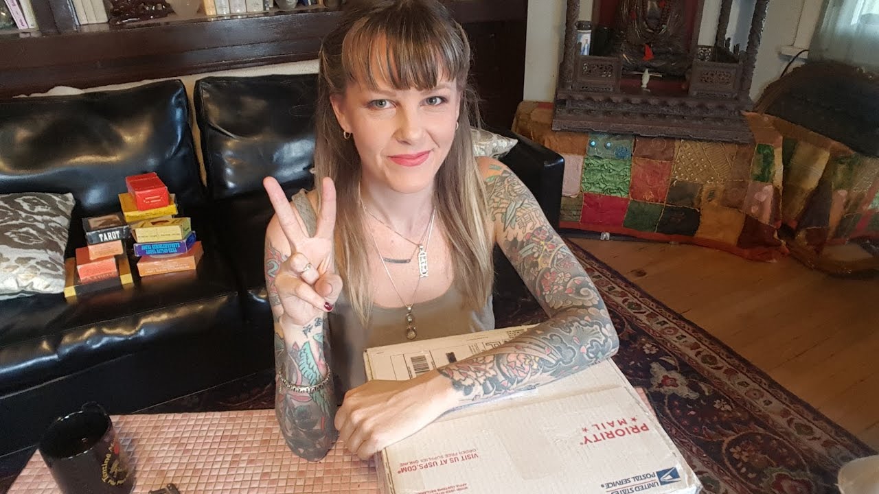 Rare Occult & Japanese Tarot Collection pt. 2 Unboxing with Naha