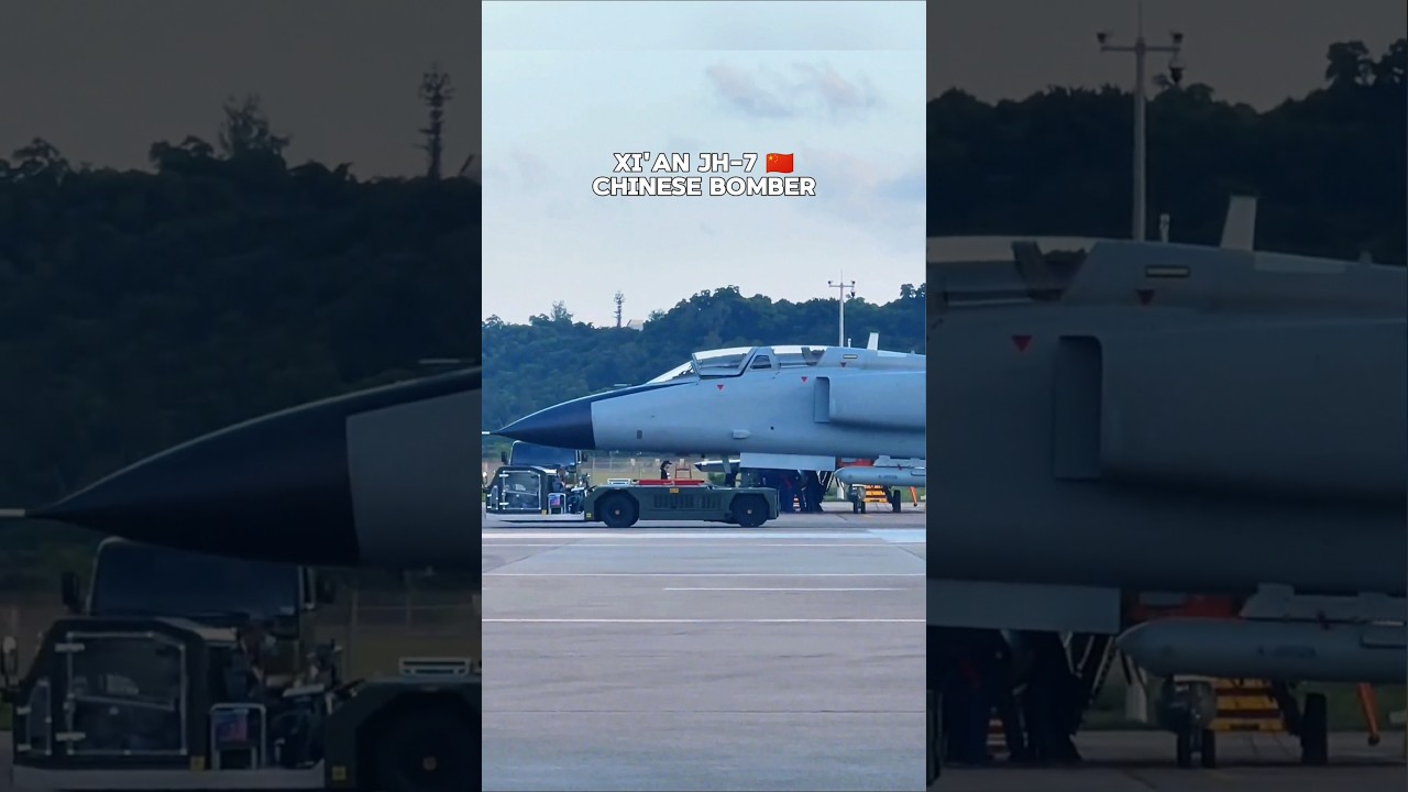 JH-7 Bomber 🇨🇳 Chinese Twin Engine Fighter Bomber 🇨🇳 Xi'an JH-7 🇨🇳 FBC-1 Flying Leopard