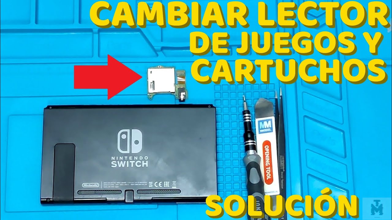 NINTENDO Switch No lee Juegos-Cartuchos Error // Solución Paso a Paso