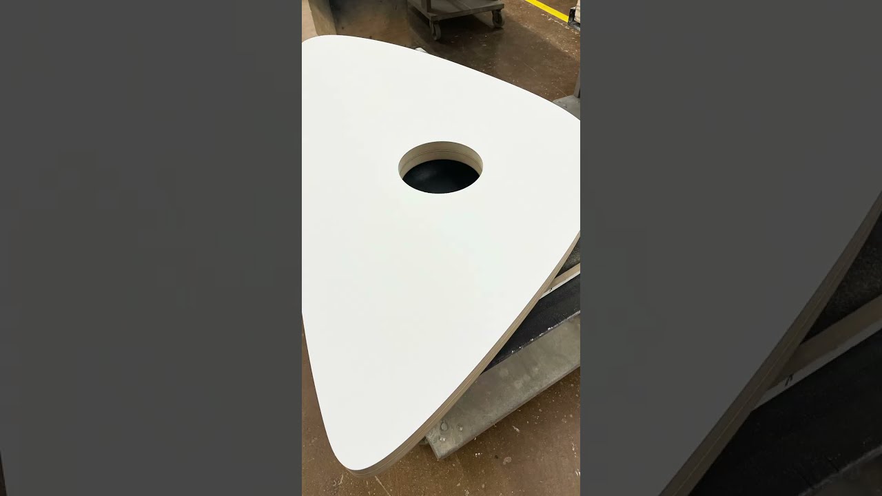 NcHops Bearbeitung einer Tischplatte mit dxf.format