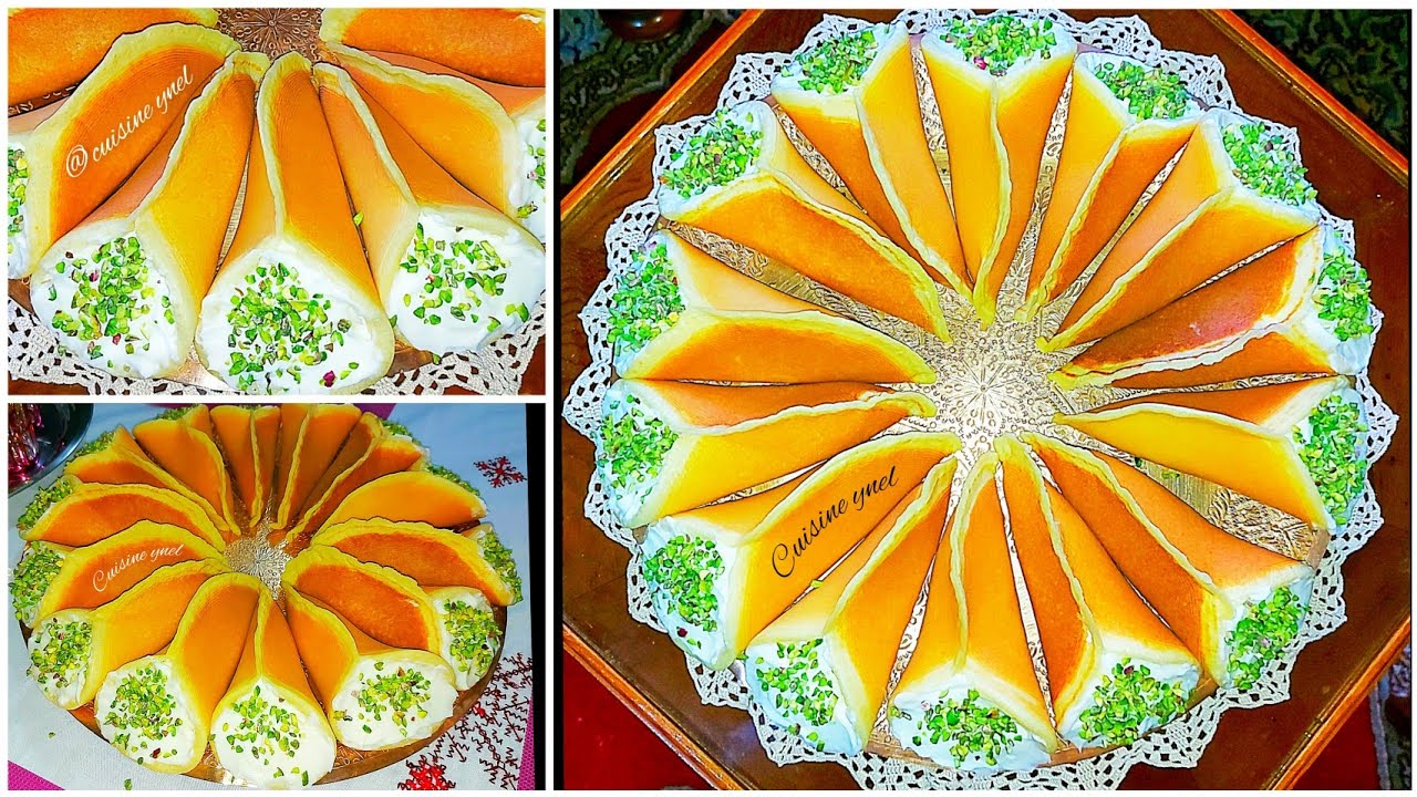 ستصبحين محترفة في تحضير القطايف بالقشطة بعد مشاهدة هذا الفيديو اسهل من هكا مفماش  katayef belechta