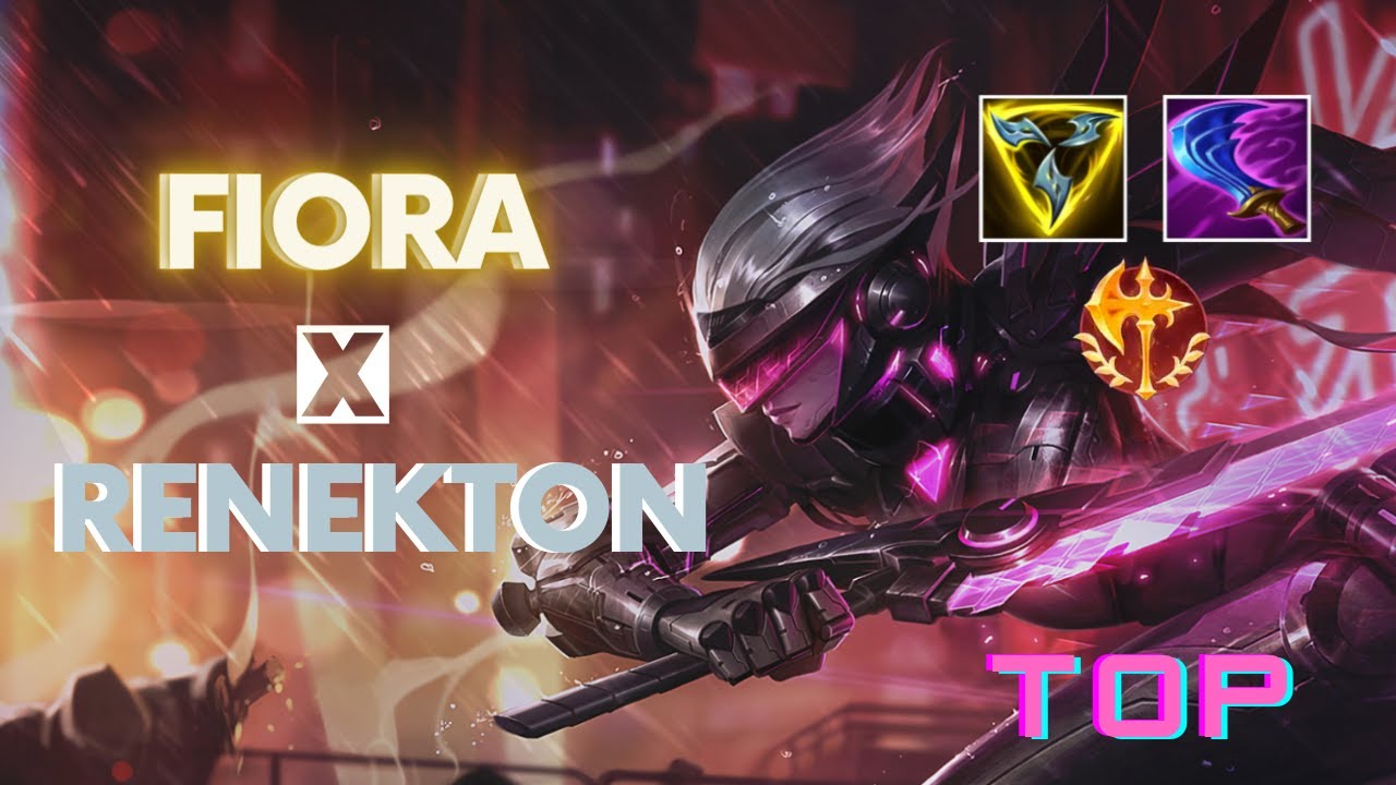 Fiora vs Renekton Mestre+ Wild Rift