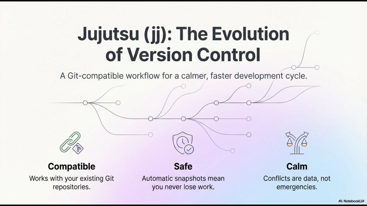 Jujutsu (jj) for Git-compatible Workflow