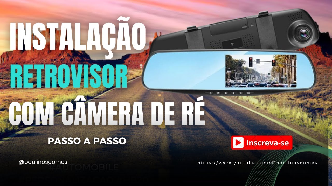 Instalação retrovisor com câmera de ré passo a passo #automobile #carros #direcaodefensiva  #hb20