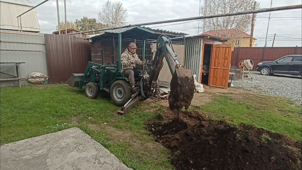 Экскаватор Погрузчик Своими Руками. 