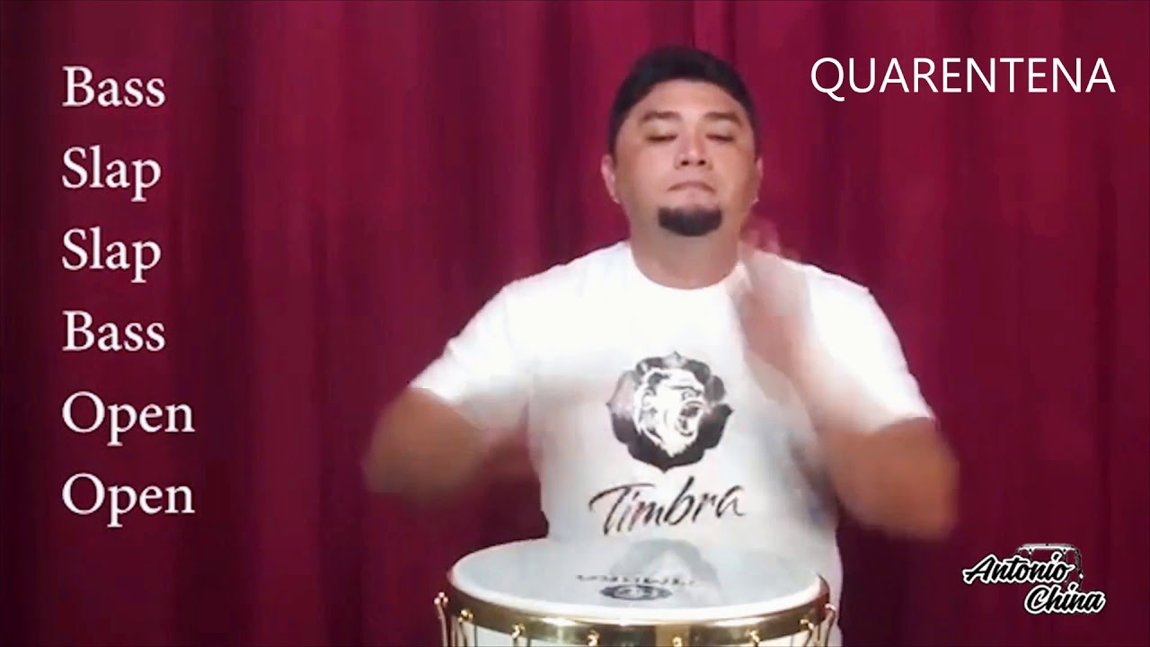 #QUARENTENA | AULA DE TIMBAL COM ANTONIOCHINA
