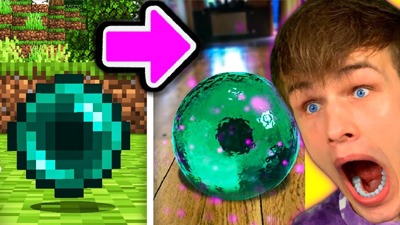 Jak vypadá Minecraft ENDER PERLA ve SKUTEČNOSTI?!