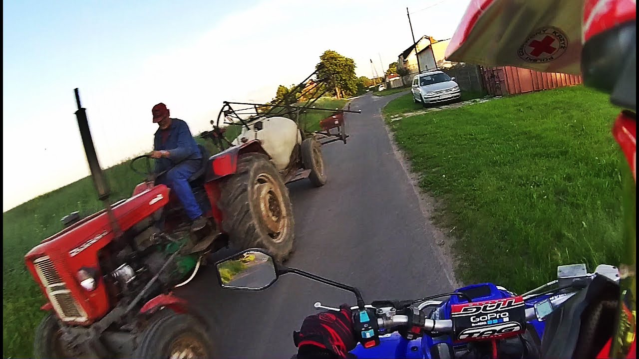 QuadVlog #20 - Co się tu Wyprawia?? Dramat w lesie i szatańska moc - Yamaha Raptor 700