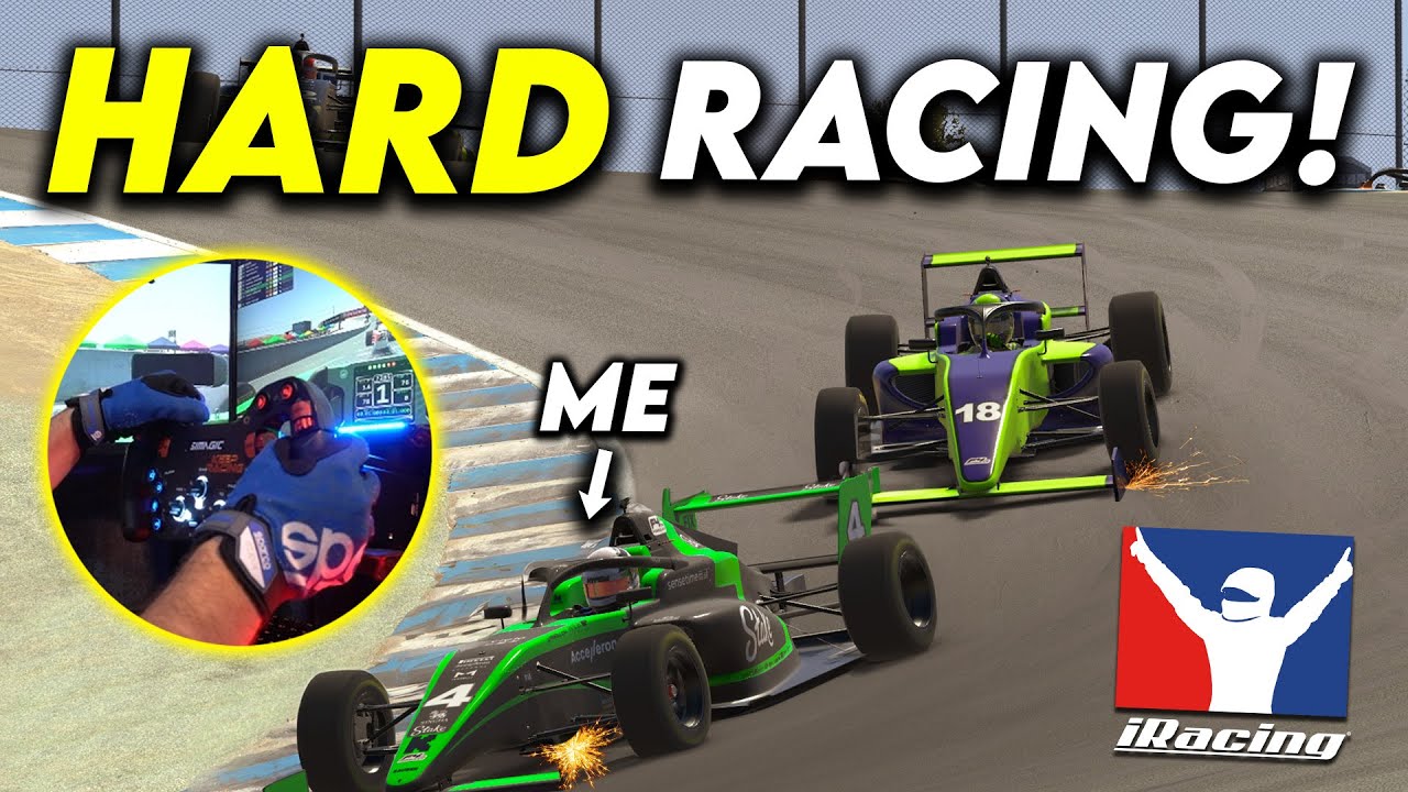 iRacing Formula 4 is UNREAL! - Laguna Seca