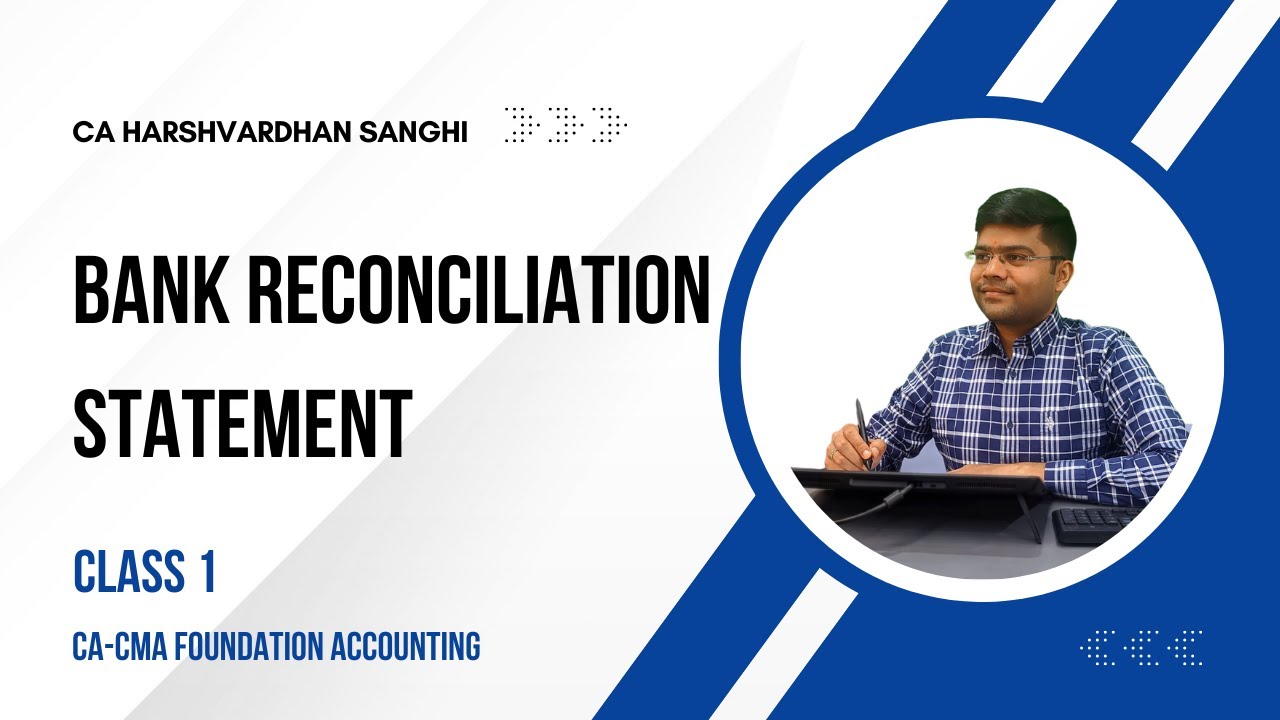 Bank Reconciliation Statement | Class 1