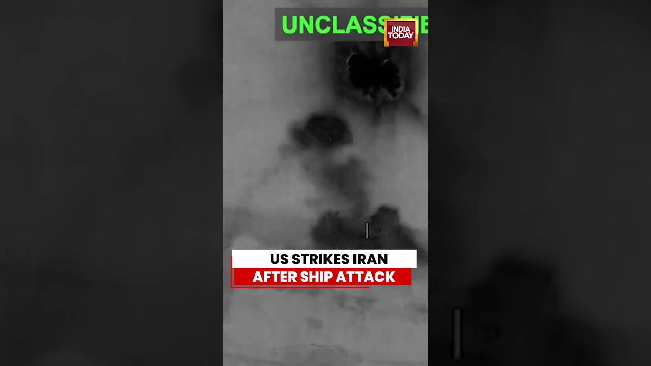 US Launches Airstrikes On Iran After Strait Of Hormuz Ship Attack | US News