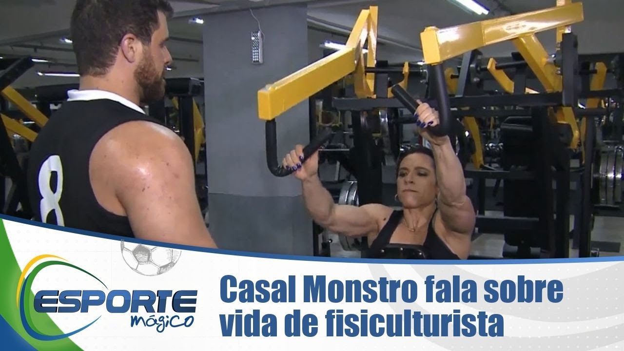 Casal Monstro fala sobre vida de fisiculturista