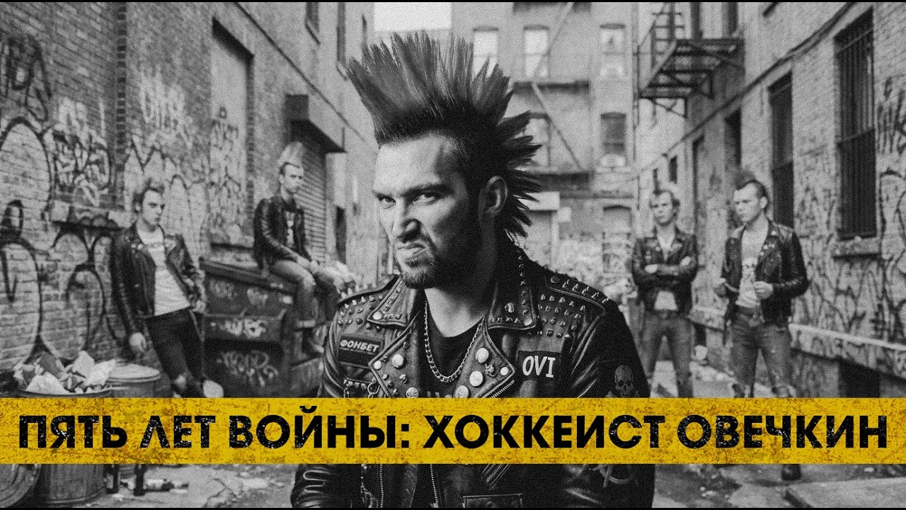 ПЯТЬ ЛЕТ ВОЙНЫ - ХОККЕИСТ ОВЕЧКИН (Street Punk Thrash Hardrock Crossover)