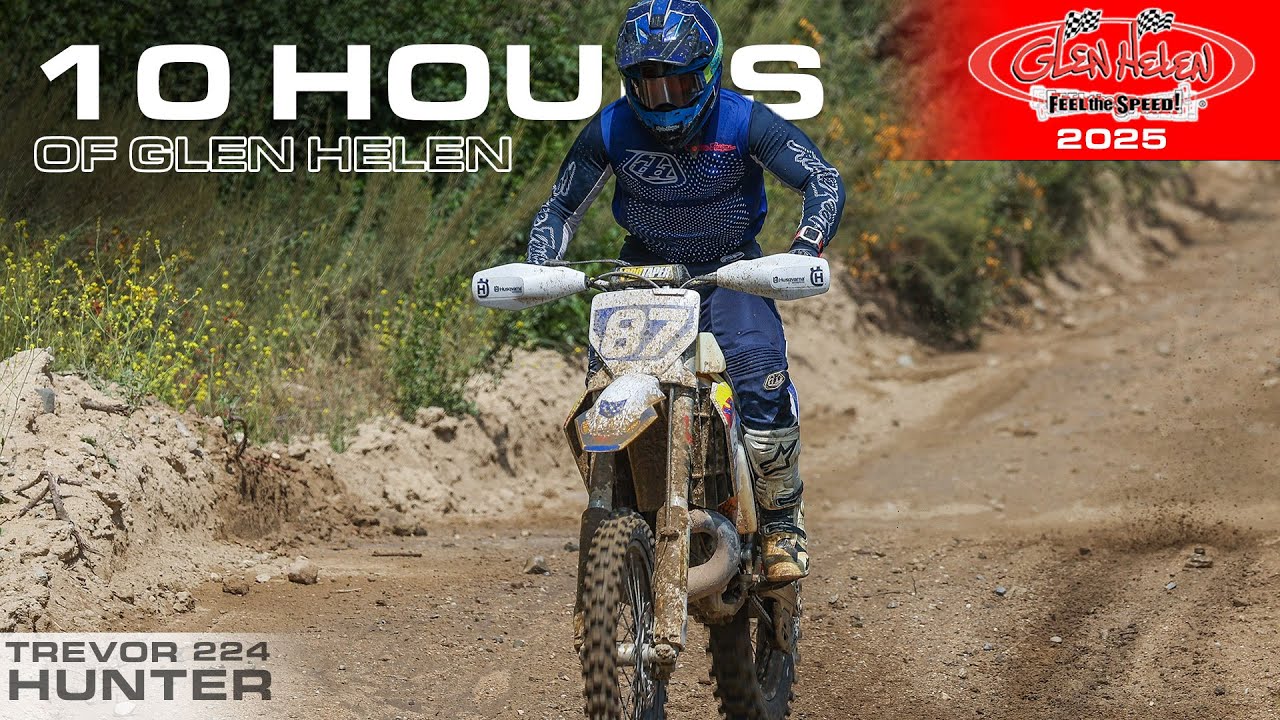 Full Race: 2025 10 Hours of Glen Helen | Husvarna TE300 TBi